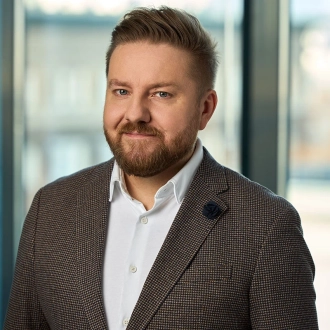 Prezes PGE Baltica Bartosz Fedurek